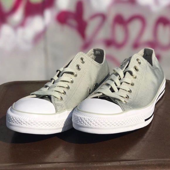 Converse CTAS OX Boardwalk Surplus Green Sneakers - Picture 3 of 9